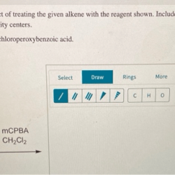 Oxidation predict treating alkene given shown include reagent stereochemistry pfm financial solved